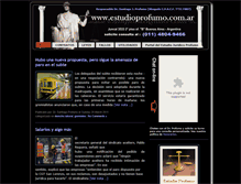 Tablet Screenshot of blog.estudioprofumo.com.ar